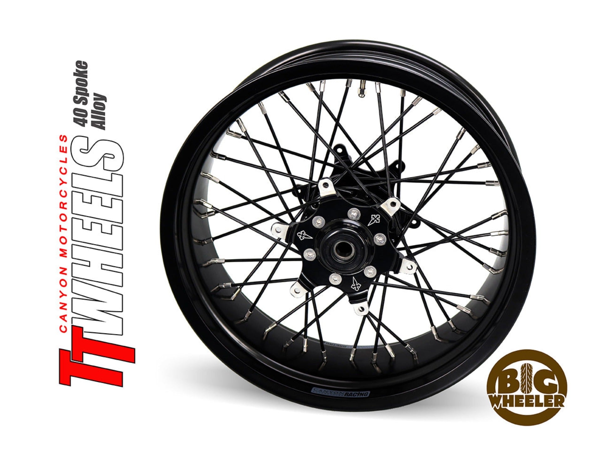 40 Spoke Alloy Big Wheeler Kit - Stage 1