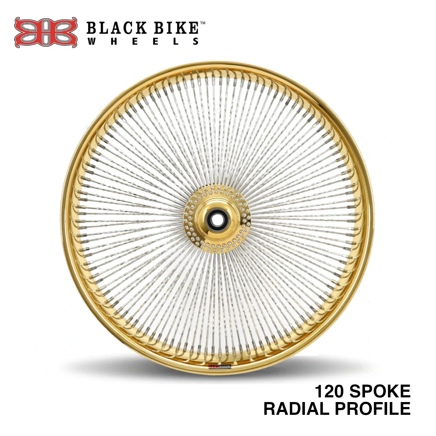 Indian 120 Spoke Radial Profile Wheel Kit - Stage 1