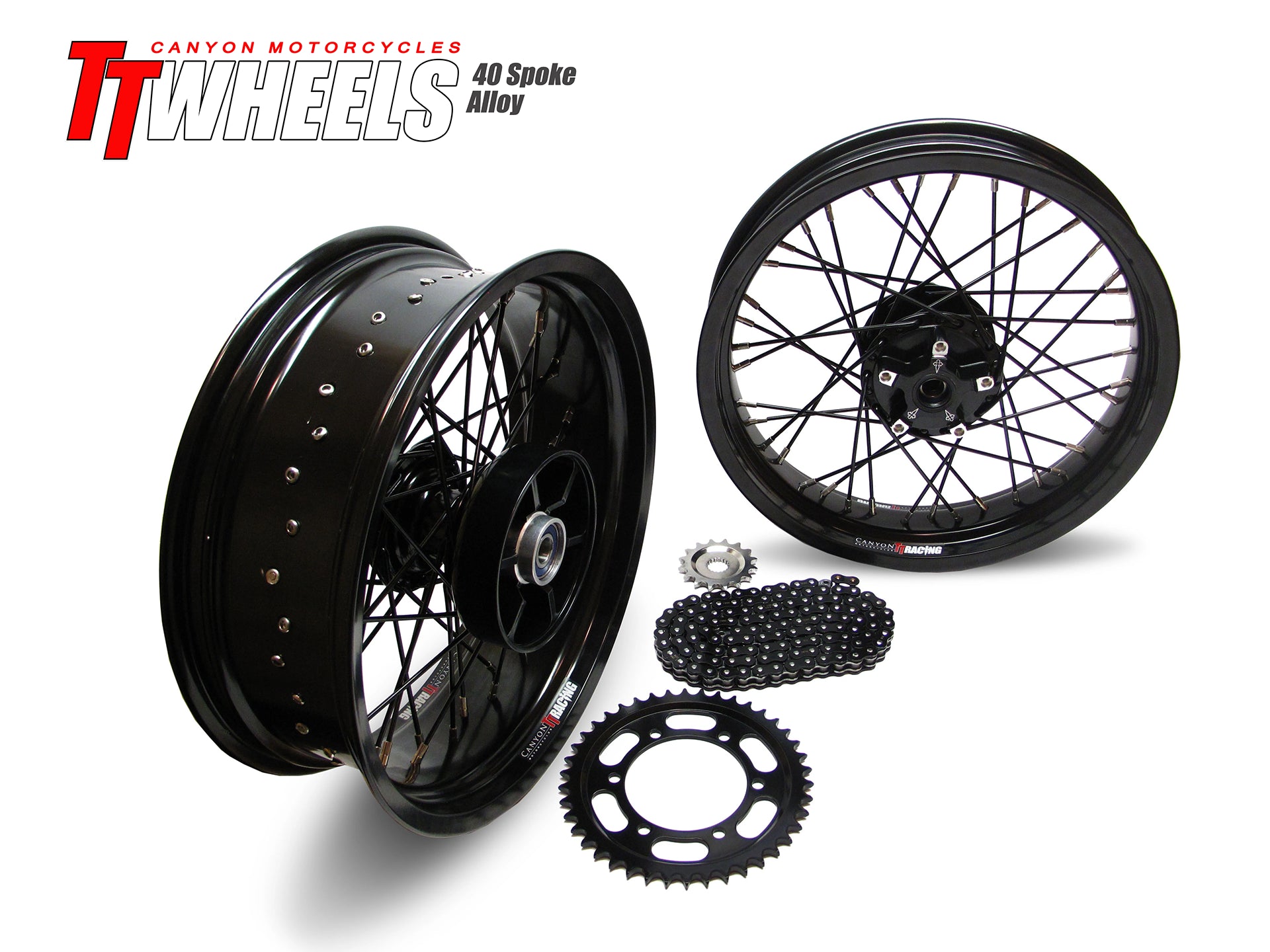 40 Spoke Alloy Street Wide Kit - Stage 1