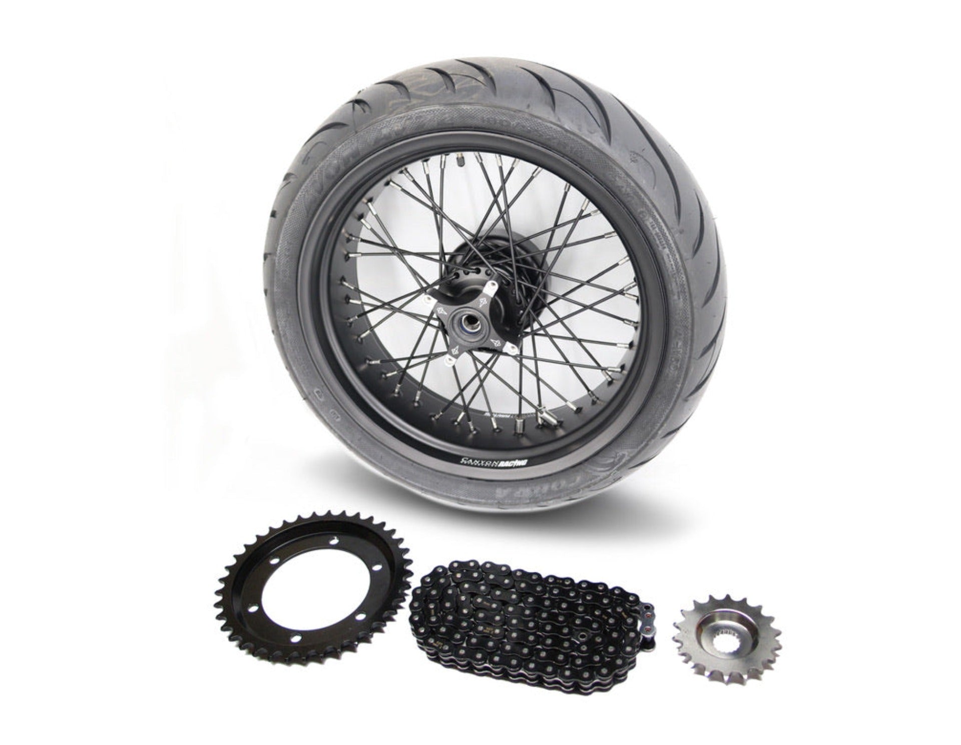 40 Spoke Alloy Cruiser Wheel Kit - Stage 2