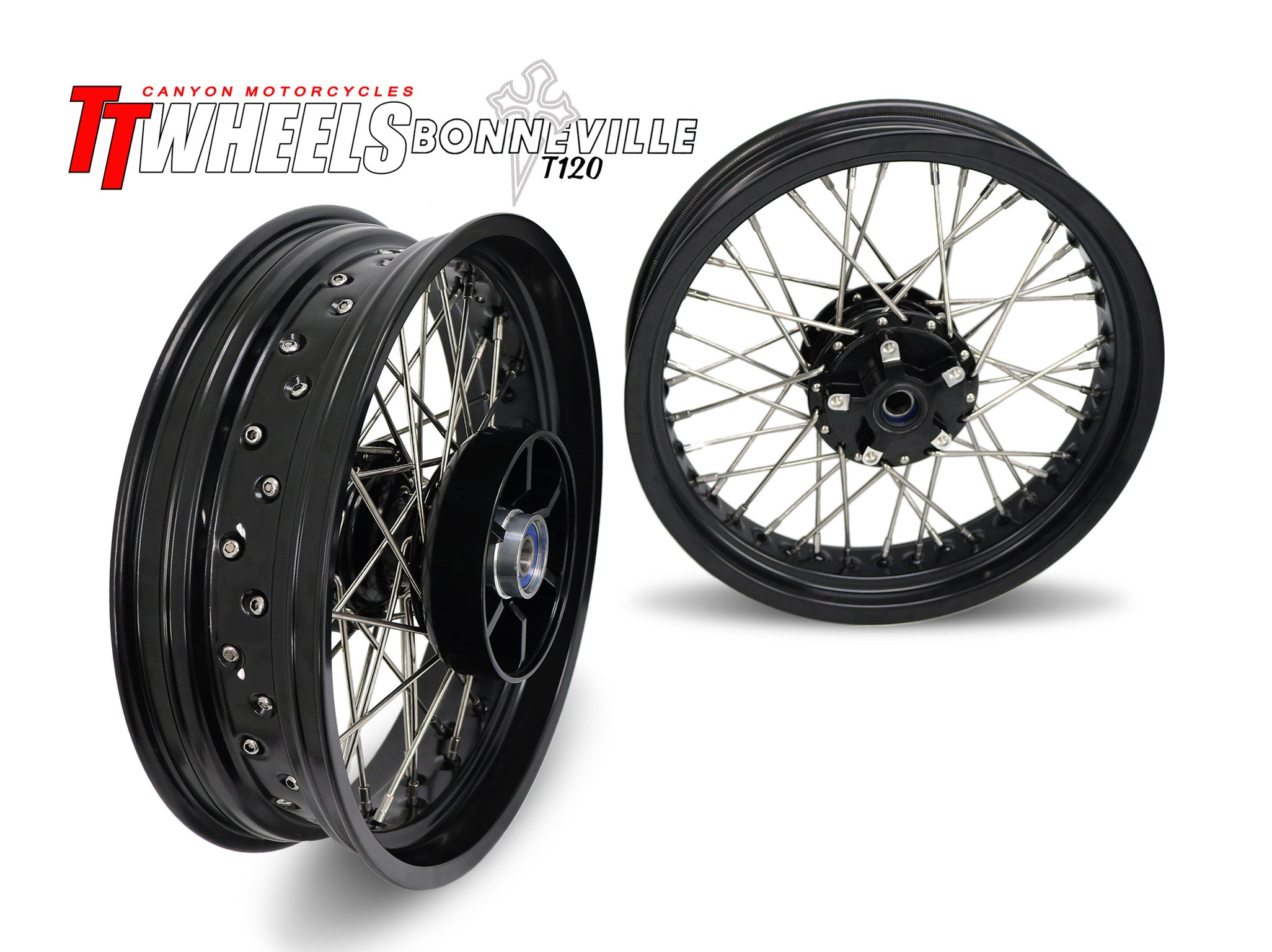 40 Spoke Alloy Retro Wheel Kit - Stage 1