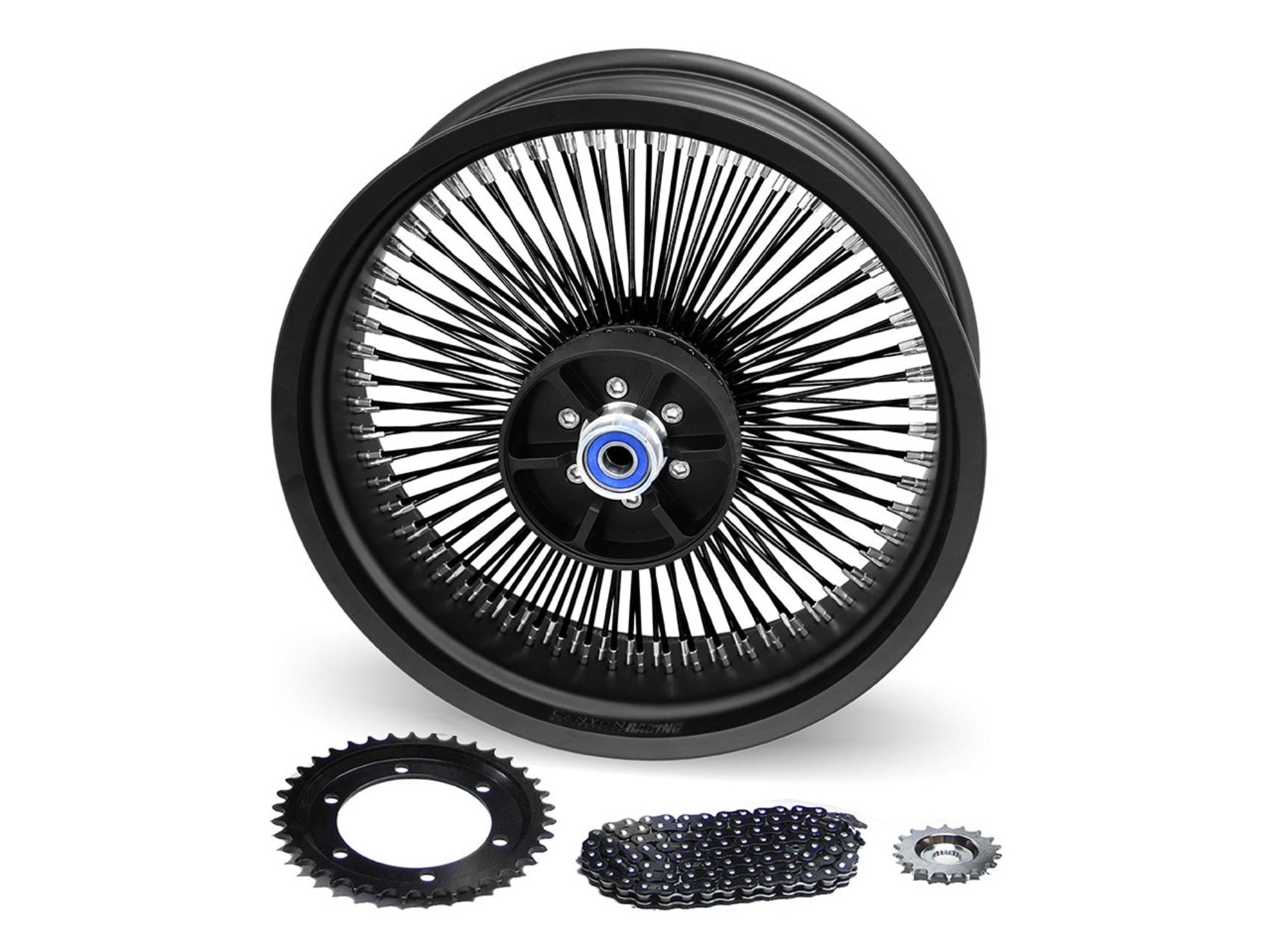 120 Spoke Radial Alloy Wheel Kit - Stage 1