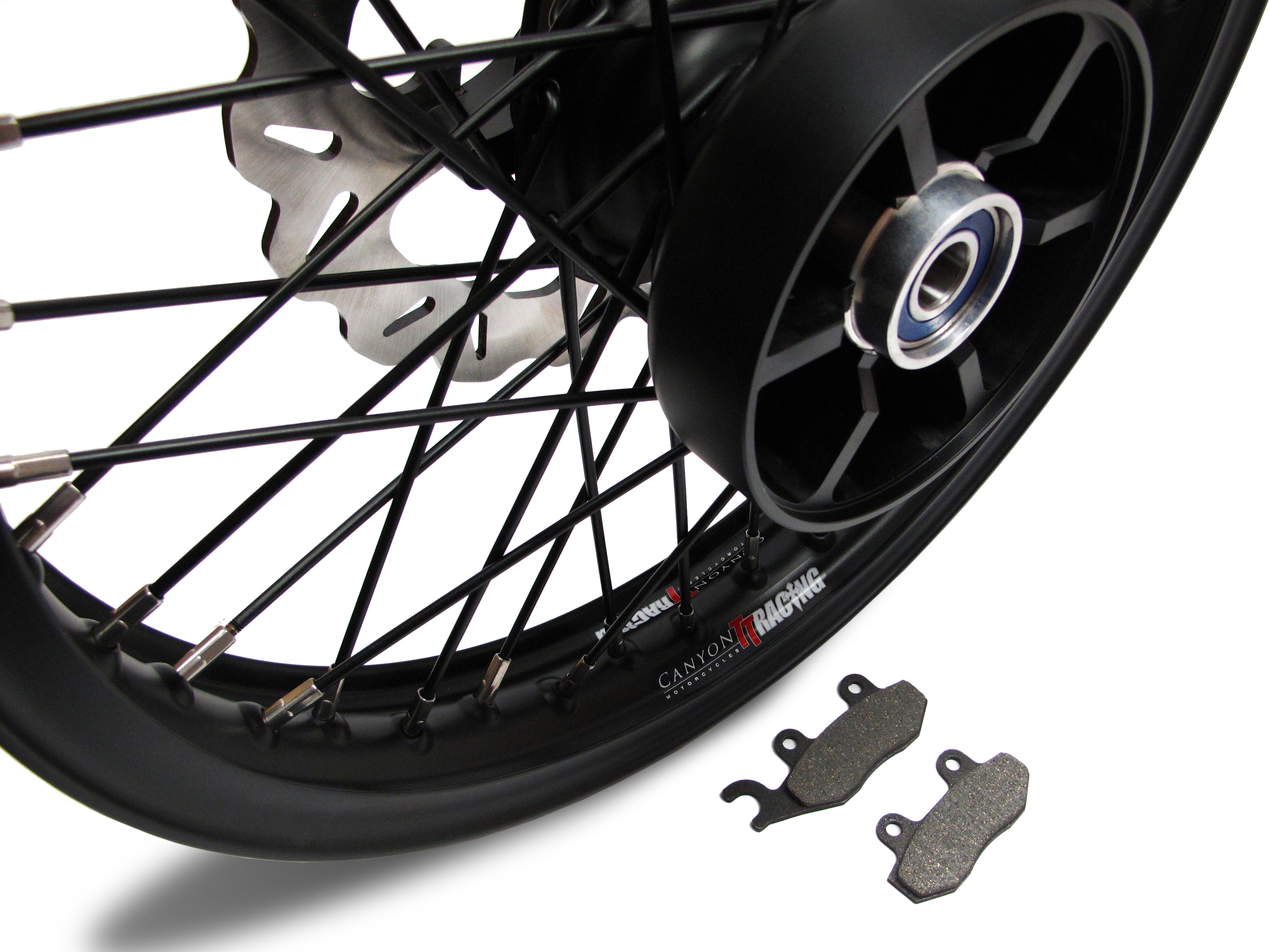 40 Spoke Alloy Flat Tracker Wheel Kit - Stage 1